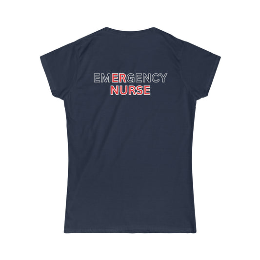 "Emergency Department" Ladies Fit T-Shirt
